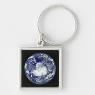 Fully lit full disc image key ring