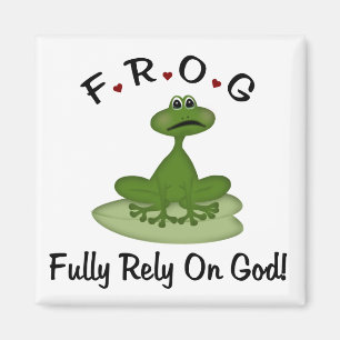Fully Rely on God Magnet