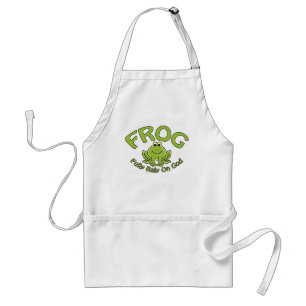 Fully Rely On God Standard Apron