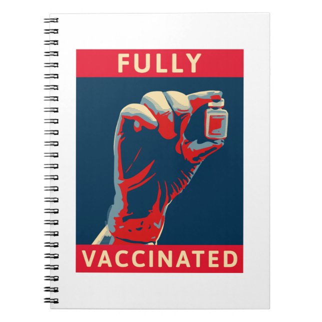 Fully Vaccinated Notebook (Front)