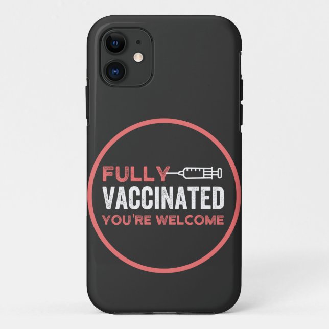 fully vaccinated, vaccinated, vaccine, end IT Case-Mate iPhone Case (Back)