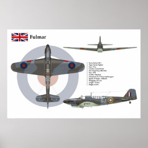 Fulmar 803 Squadron Poster