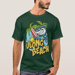 Fulong Beach surfing 70s retro T-Shirt