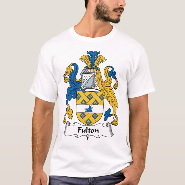 Fulton Family Crest T-Shirt (Front)