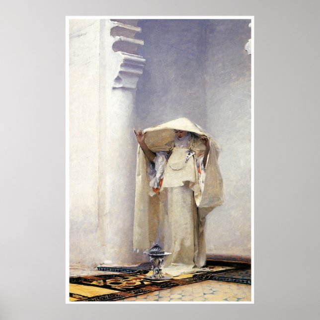 Fumee d'ambre gris (Tangiers), 1880 Poster (Front)