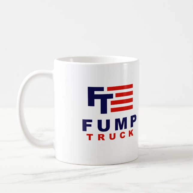 FUMP TRUCK - Anti-Trump - Coffee Mug (Left)