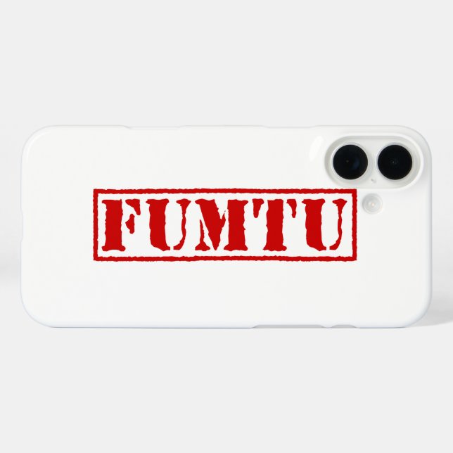 FUMTU Case-Mate iPhone CASE (Back (Horizontal))