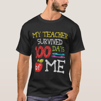 Fun 100 Days Of School Kids 100th Day Of School  T-Shirt