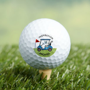 Fun 19th Hole Custom Cart Personalised Golf Balls