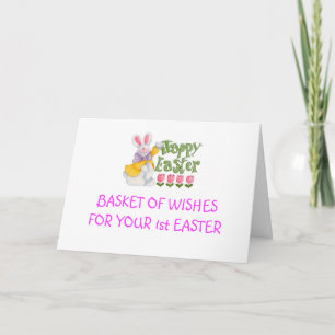 FUN "1st EASTER" LITTLE ONE Holiday Card