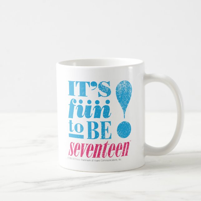 Fun 2 B 17-Aqua Coffee Mug (Right)