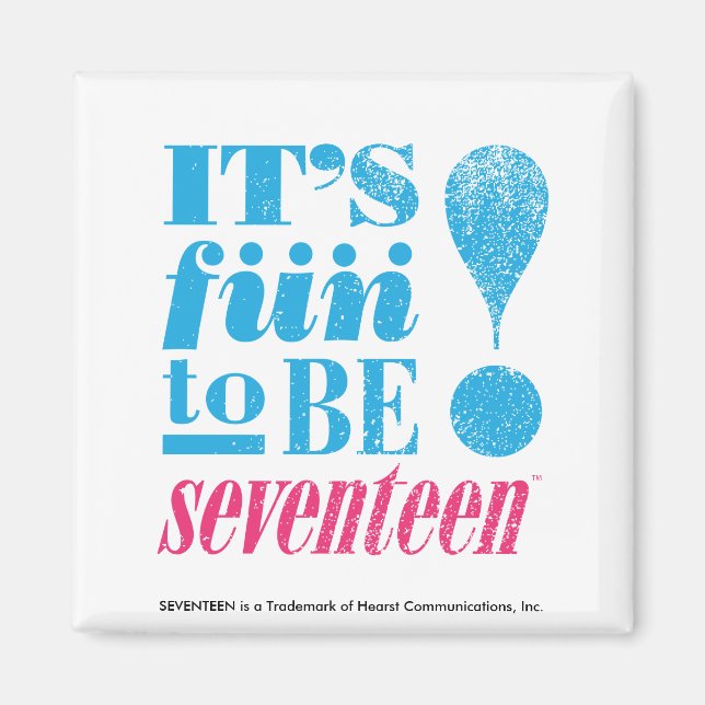 Fun 2 B 17-Aqua Magnet (Front)