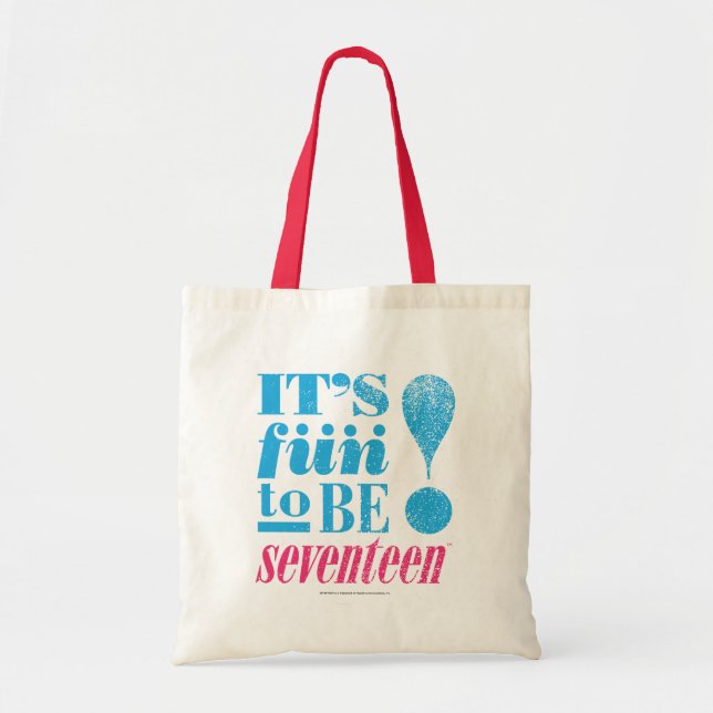 Fun 2 B 17-Aqua Tote Bag (Front)
