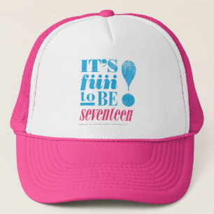 Fun 2 B 17-Aqua Trucker Hat
