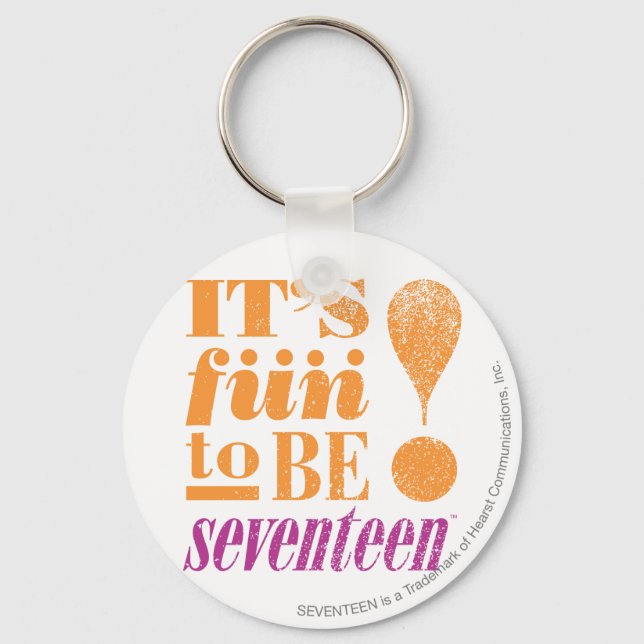 Fun 2 B 17-Orange Key Ring (Front)