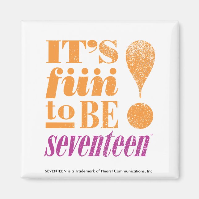 Fun 2 B 17-Orange Magnet (Front)
