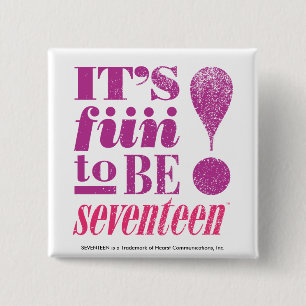 Fun 2 B 17-Purple 15 Cm Square Badge