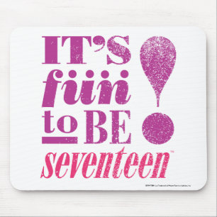 Fun 2 B 17-Purple Mouse Pad