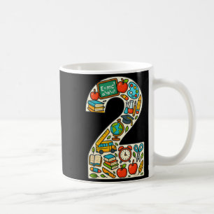 Fun 2nd Grade Back to School 1st Day Of School Coffee Mug