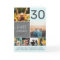 Fun 30 birthday blue 6 photo collage grid