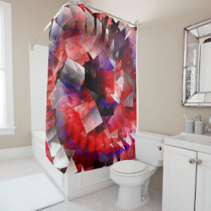 Fun 4th....... shower curtain