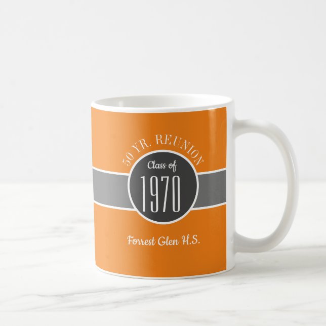 Fun! 50 year class reunion coffee mug (Right)