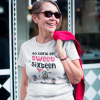 Fun 60 Going a On Sweet Sixteen Cow Cartoon