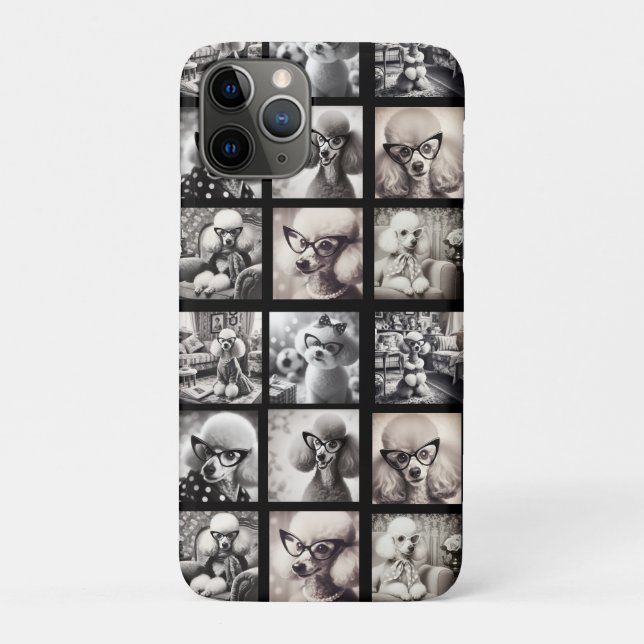 Fun 9 Photo Collage Pictures Case-Mate iPhone Case (Back)