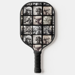 Fun 9 Photo Collage Pictures Pickleball Paddle