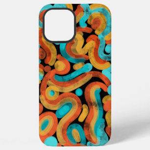 Fun, abstract, colourful phone case