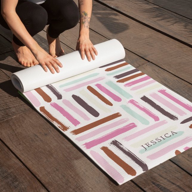 Fun Abstract Pattern Yoga Mat (Creator Uploaded)