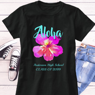 Fun Aloha Tropical Luau Party Graduation  T-Shirt