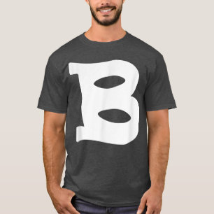 Fun Alphabet Letter B Kindergarten Teacher Cute In T-Shirt