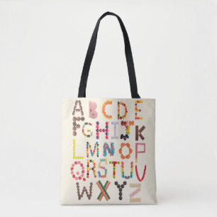 Fun Alphabet Tote Bag