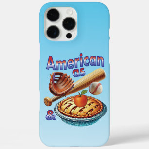 Fun American as Baseball & Apple Pie  iPhone 16 Pro Max Case