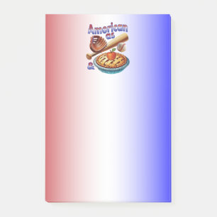 Fun American as Baseball & Apple Pie  Post-it Notes