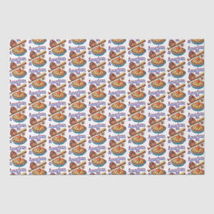 Fun American as Baseball & Apple Pie Tissue Paper