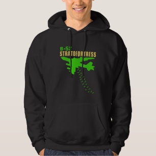Fun American Military Aviation B-52 Stratofortress Hoodie