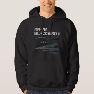 Fun American Military Aviation Sr-72 Blackbird Ii  Hoodie