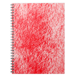 Fun and Bright Red Notebook