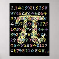 Fun and Colourful Chalkboard-Style Pi Calculated