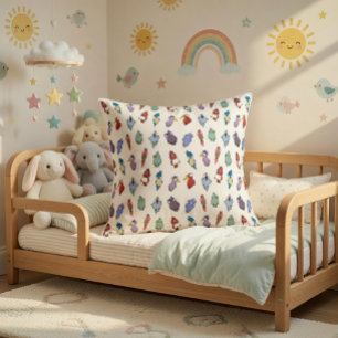 Fun and Colourful Decorative  Cushion