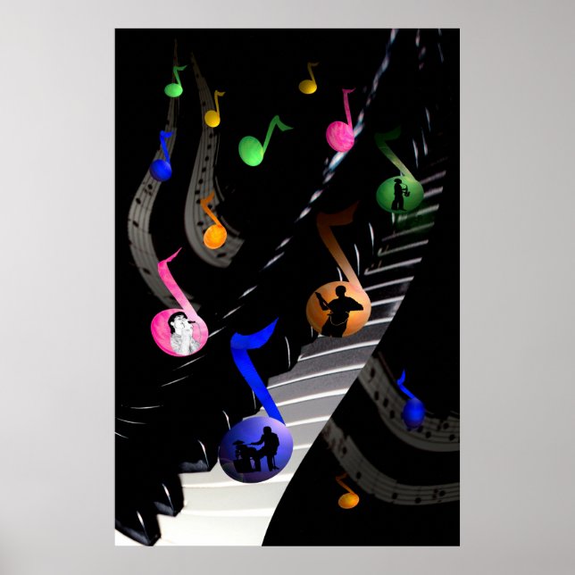 Fun and Colourful Musical Poster (Front)