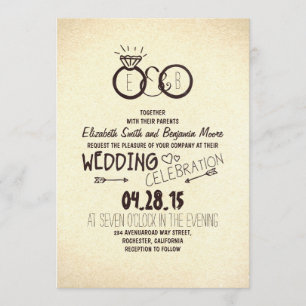 Fun and creative wedding invitations