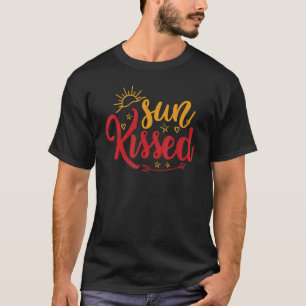 Fun and Cute Sun Kissed Summer Memories Summertime T-Shirt