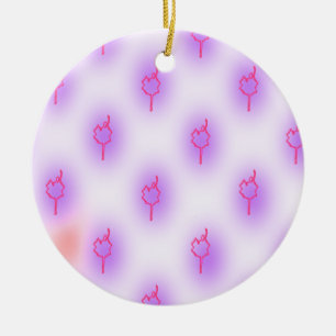Fun and Dancing Ceramic Ornament
