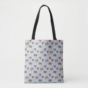 Fun and Fancy 3 System Gamer Tote Bag