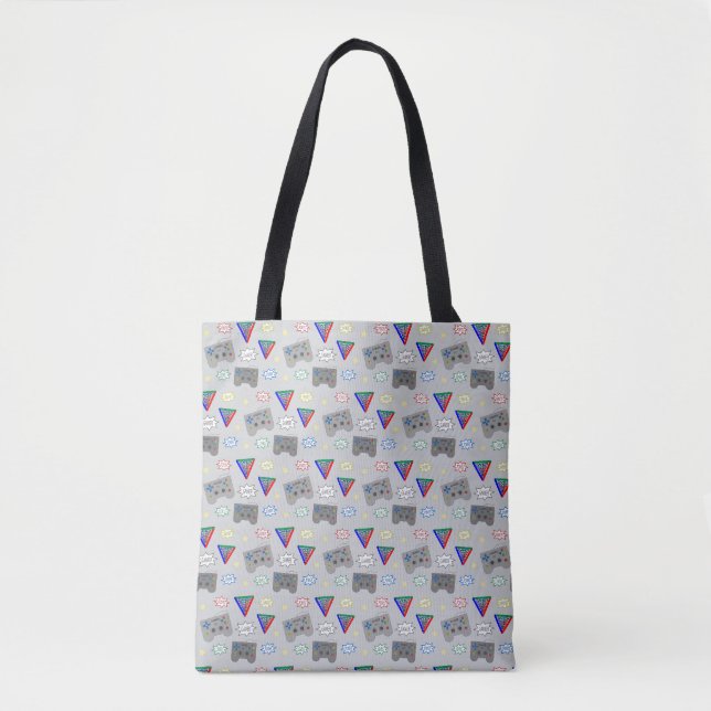 Fun and Fancy 3 System Gamer Tote Bag (Front)