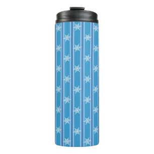Fun and Fancy Blue Snowflake Thermal Tumbler