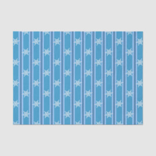 Fun and Fancy Blue Snowflake Tissue Paper